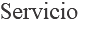 Servicio